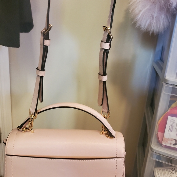 Micheal Kors Kinsley medium top handle Satchel - Like New Ballet Pink - Picture 7 of 8